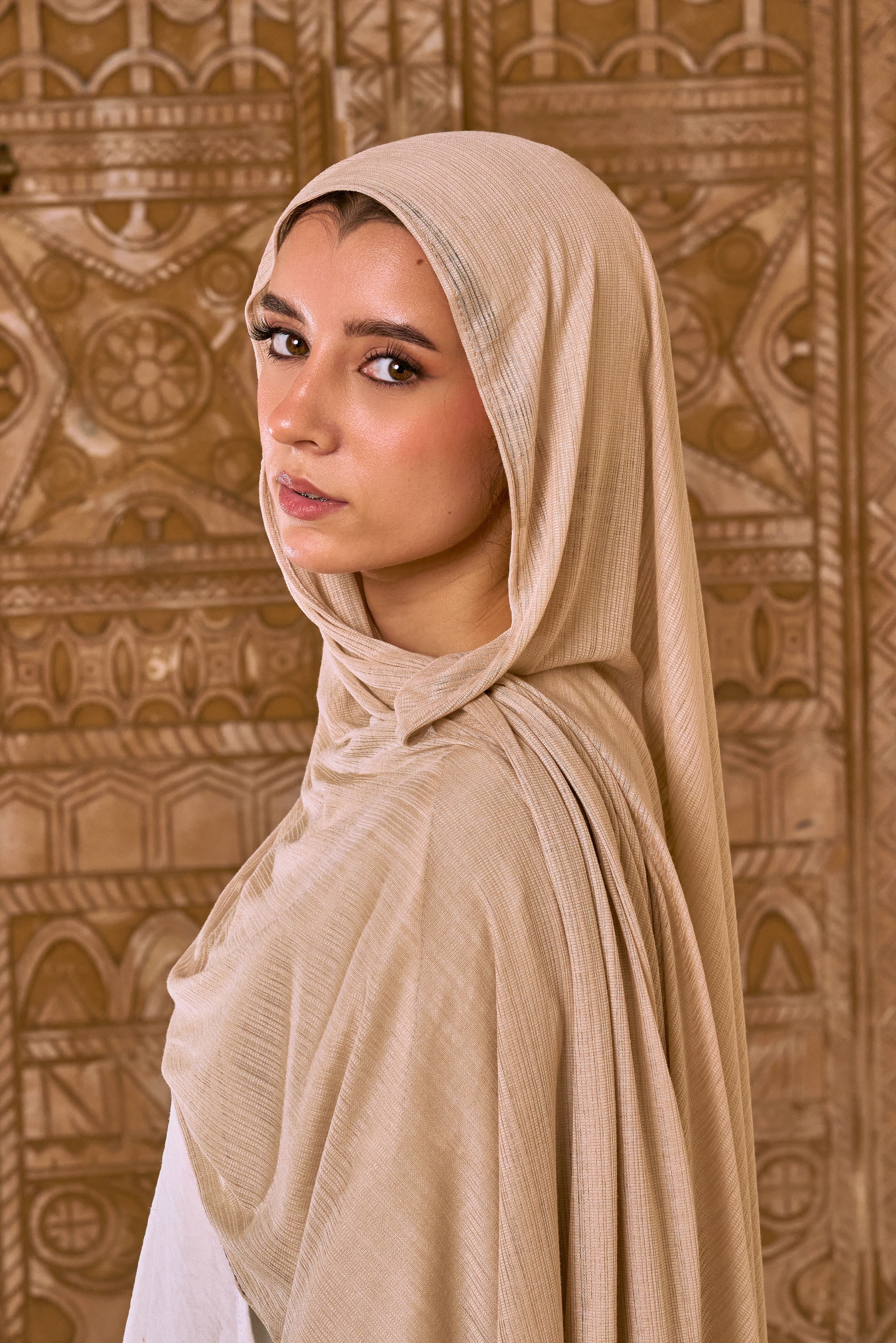 Knitted Lycra (Beige)
