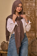 Classic Ruffled ( Brown) - Eva veil