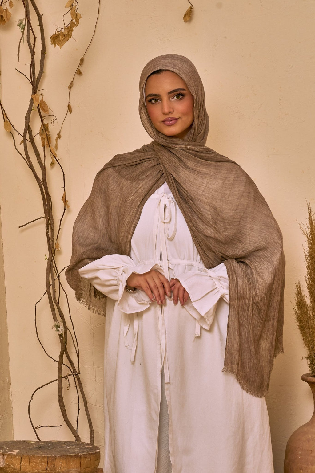 Classic Ruffled ( Dune Mist ) - Eva veil