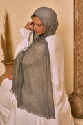Classic Ruffled ( Medium Grey ) - Eva veil