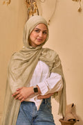 Classic Ruffled ( Smoky Beige ) - Eva veil